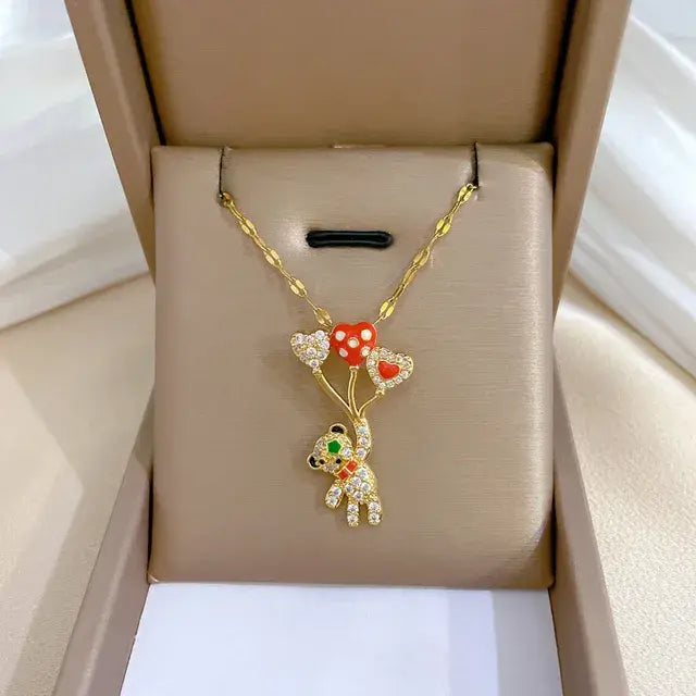 BreezeRush Bear Necklace