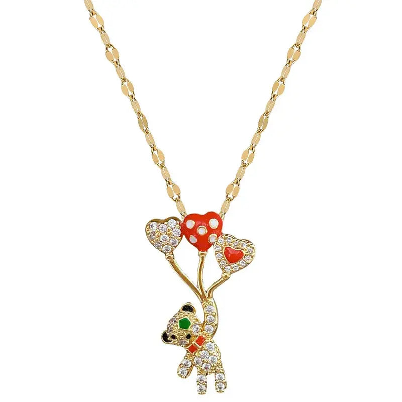 BreezeRush Bear Necklace